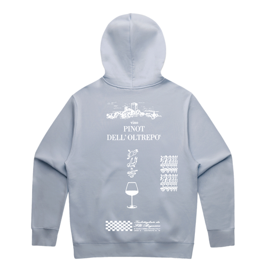 "ITALY" HOODIE POWDER